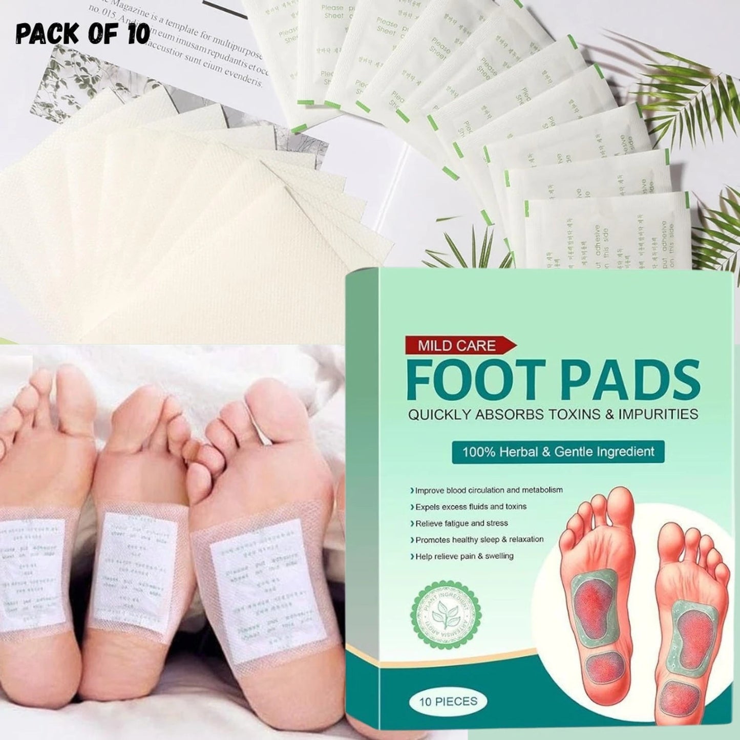 Detox Foot Patch(Pack of 20)